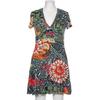 Desigual Damen Kleid, Gr. 46, mehrfarbig, kein Etikett