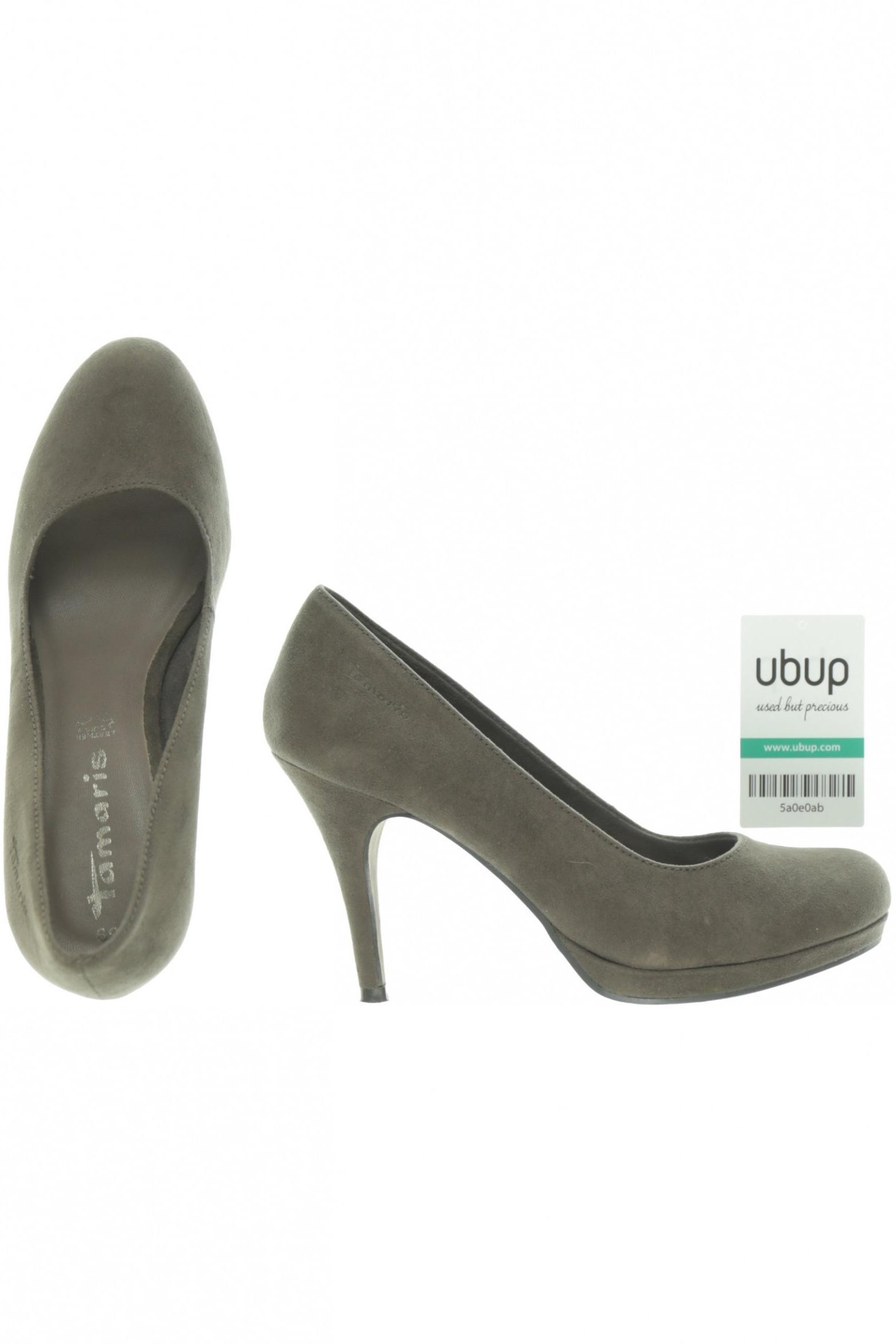 Tamaris Damen Pumps, Gr. 39, grau, kein Etikett Image