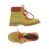 Catwalk Damen Stiefel, Gr. 39, gelb, Leder