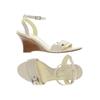 Daniel Hechter Damen Sandale, Gr. 3, beige, kein Etikett