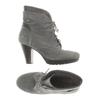 Marc Shoes Damen Stiefelette, Gr. 38, grau, Wildleder
