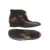 camel active Damen Stiefelette, Gr. 4.5, braun, Leder