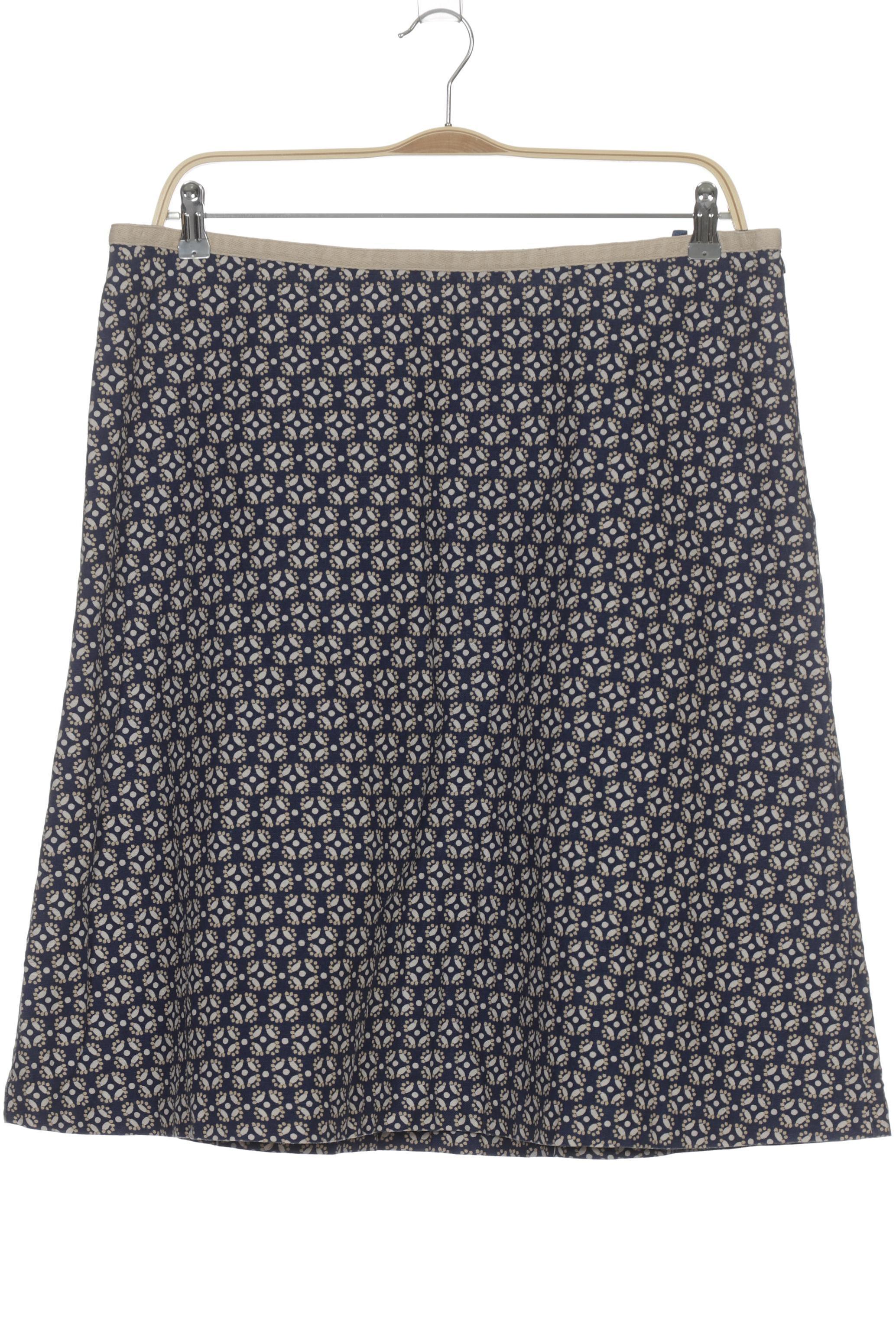 Laura Ashley Damen Rock, Gr. 44, blau, Baumwolle, Leinen, Synthetik Image