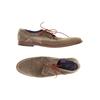 Bugatti Herren Halbschuh, Gr. 47, grau, Leder