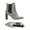 Buffalo London Damen Stiefelette, Gr. 32, grau, Leder