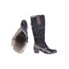Yellow Cab Damen Stiefel, Gr. 40, flieder, Leder