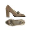 Alba Moda Damen Pumps, Gr. 35, braun, Leder