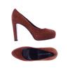 Kennel & Schmenger Damen Pumps, Gr. 4.5, orange, Leder