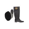 Stuart Weitzman Damen Stiefel, Gr. 38, schwarz, kein Etikett