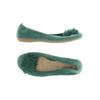 Marc Shoes Damen Ballerinas, Gr. 38, grün, Leder
