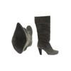 Marc Shoes Damen Stiefel, Gr. 40, grau, Leder