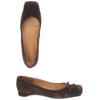 Chie Mihara Damen Ballerinas, Gr. 40, braun, Wildleder