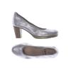 Jana Damen Pumps, Gr. 39, silber, kein Etikett