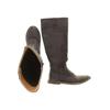 Kickers Damen Stiefel, Gr. 40, grau, Leder