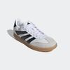 Fußballschuh ADIDAS PERFORMANCE "PREDATOR FREESTYLE IN", Gr. 42, schwarz-weiß (cloud weiß, core schwarz, gold metallic), Leder, Synthetik, sportlich, Schuhe, geeignet als Hallenschuhe