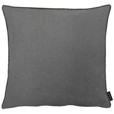 Dekokissen APELT "Stone", grau (anthrazit, unifarben), B:45cm H:5cm L:45cm, Leinen, Polyester, Dekokissen_Sitzkissen_Kissenhüllen Image