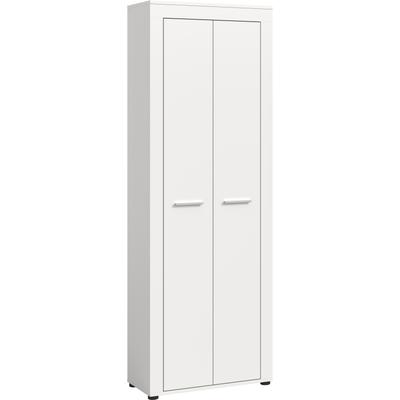 Garderobenschrank INOSIGN "Aosta", weiß, B:64cm H:191cm T:35cm, Spanplatte, Schränke, Garderobenschrank, Höhe 191 cm, Garderobe, Flur, Schrank Image