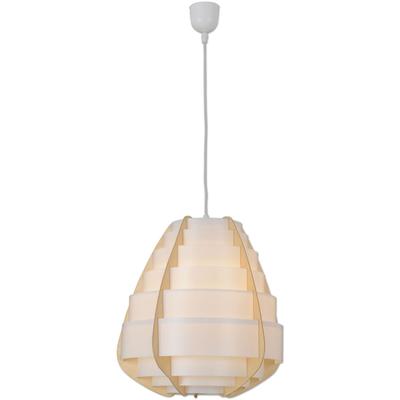 NÄVE Pendelleuchte "Malmö", beige (natur), 1 flammig, Ø 37,00cm H: 144,00cm,, Lampen, traubenförmig, nordisches Design, exkl. 1x E27 max. 40 W, Höhe 144cm Image