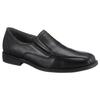 Slipper WALDLÄUFER "Henry", Herren, Gr. 11,5 (46,5), schwarz, Nappaleder, klassisch, Schuhe Business-Slipper Halbschuh Loafer Slipper, Bequemschuh, Festtagsschuh mit seitlichen Stretcheinsätzen, G-Weite