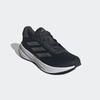 Laufschuh ADIDAS PERFORMANCE "RESPONSE", Gr. 43, grau (carbon, iron metallic, core schwarz), Textil, Synthetik, sportlich, Schuhe