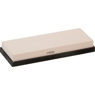 RH Preyda Arkansas Waterstone 6000grit Arkansas Stone 8in X 3in X 1in Non-Slip Base 6000 Grit Boxed With Hanging Tab 30933