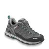 Wanderschuh MEINDL "Meindl Lite Trail Lady GORE-TEX grau/türkis", Gr. 40, schwarz, Veloursleder, Mesh, unifarben, sportlich, Schuhe, GORE-TEX – Winddicht, wasserdicht und atmungsaktiv