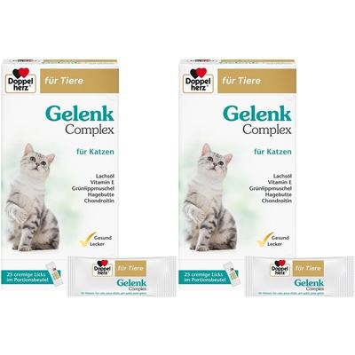 Doppelherz für Tiere Gelenk Complex Katzen Doppelpack 2x25 St Paste Image