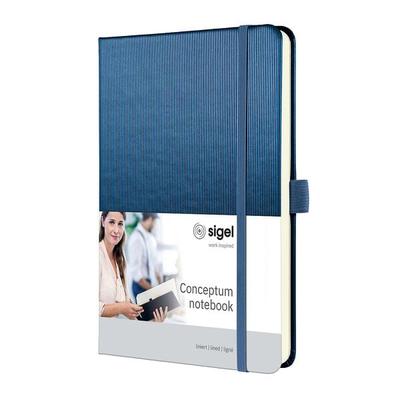 Sigel Notizbuch »CONCEPTUM blue metallic« liniert A5 194 Seiten Image
