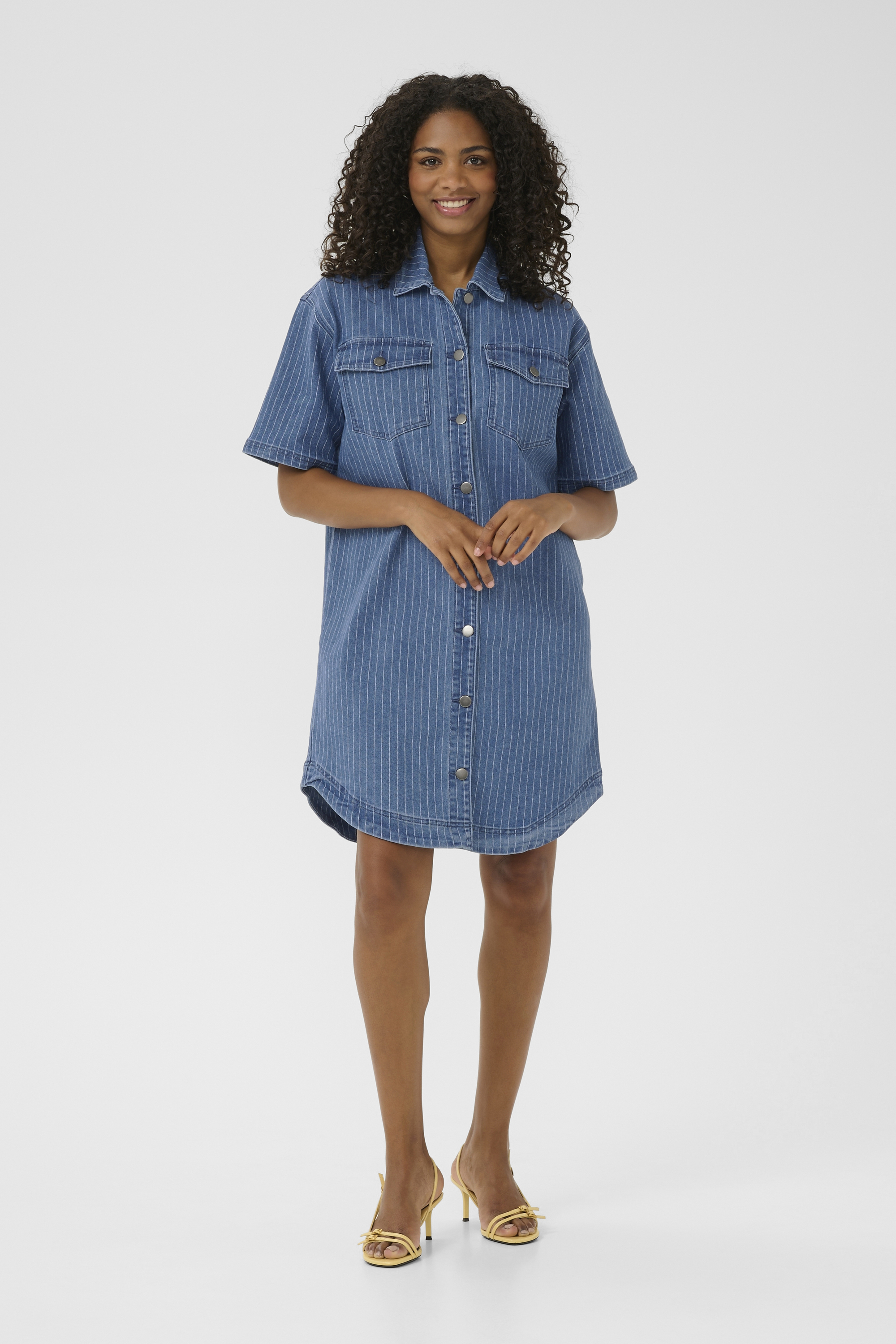 Denimkleid Baggy fit blue Image