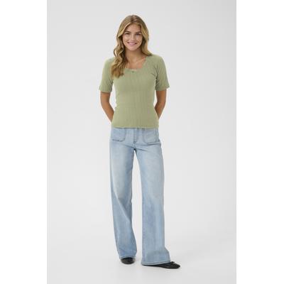 T-shirt Tight fit Oil Green Image