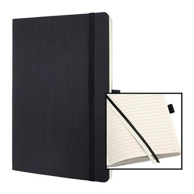 Sigel Notizbuch »Conceptum®« liniert A5 194 Seiten schwarz Image