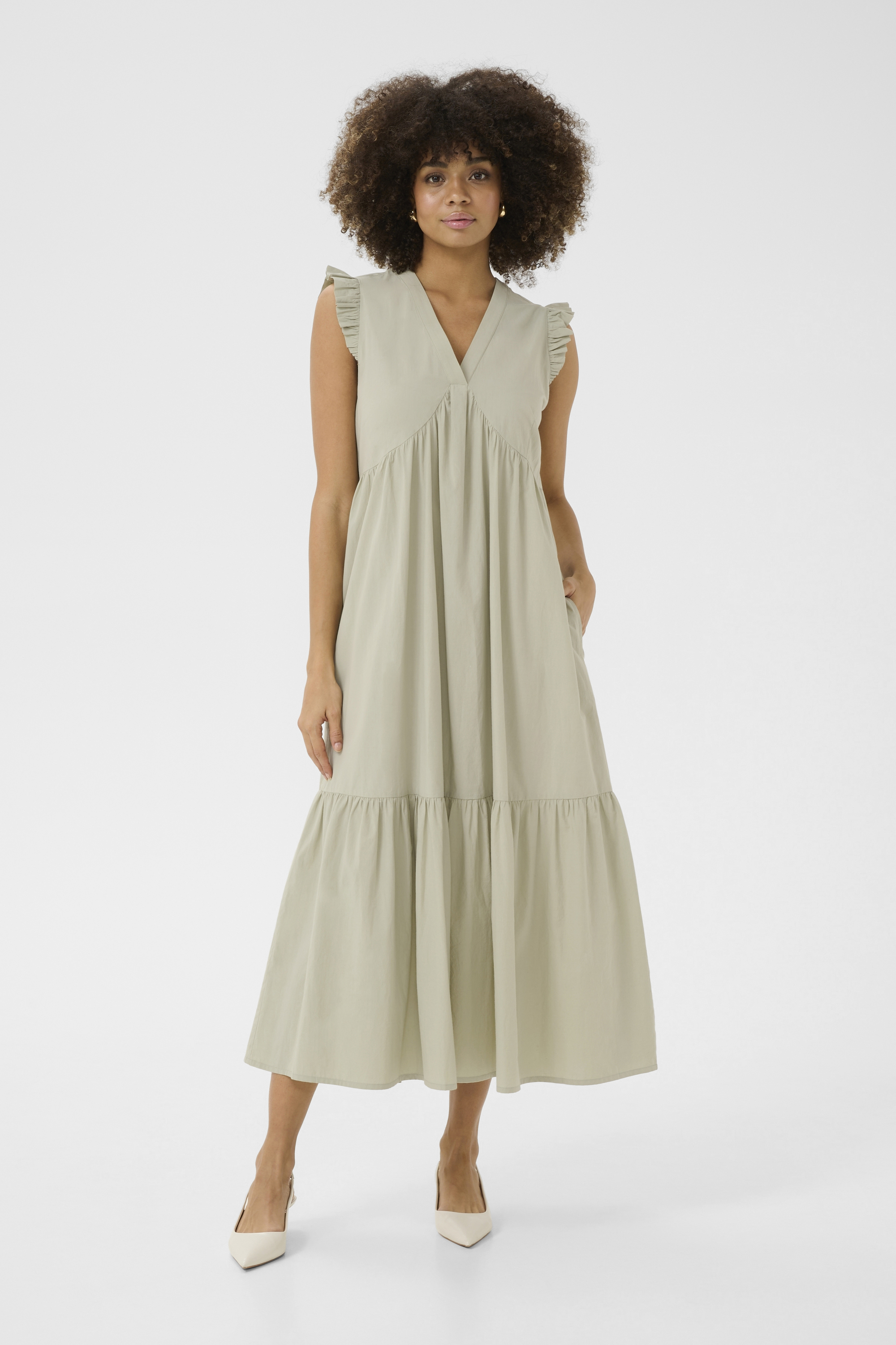 Kleid Relaxed fit Seagrass green Image