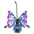Lampe LED décorative en forme de statue mignonne en fer peint, luminaire décoratif d'intérieur, idéal pour un jardin, un balcon ou une véranda, 1 pièce