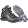 Gebraucht] Albatros 631080 45 Sicherheitsstiefel S3 Sicherheitsschuhe Gr. 45 Schuhe Schwarz B-Ware