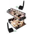 Tlily - Kit amplificatore di segnale ripetitore a infrarossi wireless alimentato tramite usb, spina