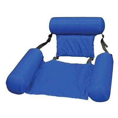 Jalleria - Aufblasbares Wasserbett, 4-in-1 Wasserhängematte Schwimmbad Luftmatratze Lounge Image