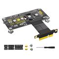 Cavo di estensione b per scheda riser M.2 M-Key nvme ssd su PCIe x4