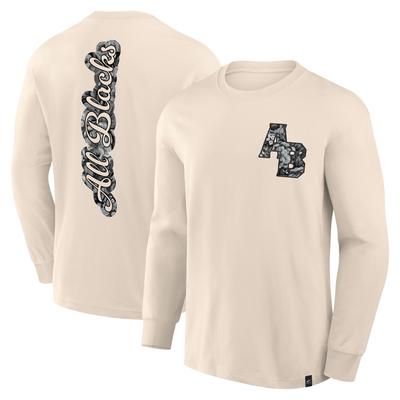 All Blacks Street Florale Langarm-T-Shirt – Creme Image
