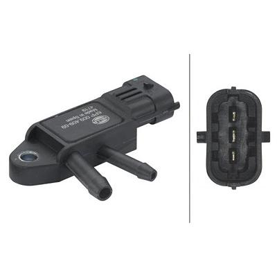 Hella Sensor, Abgasdruck [Hersteller-Nr. 6PP009409-091] für Alfa Romeo, Chrysler, Fiat, Ford, Jeep, Lancia, Suzuki Image