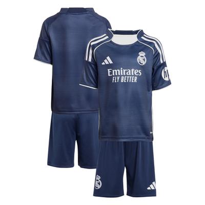 Real Madrid adidas Mini-Auswärtsausrüstung 2025-26 - Kleinkinder Image