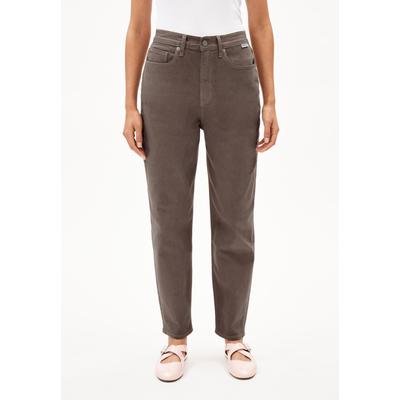 MAIRAA - Frauen Mom Fit Jeans - braun (Größe: 29/32) Image
