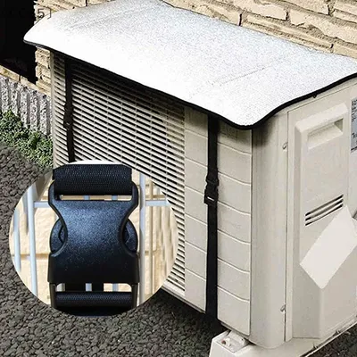 40x80CM Air Conditioning Cover Outdoor Sun Rainproof Anti-Dust Anti-Snow Cleaning Cover Home Air Conditioner Keep Cleaning Tool