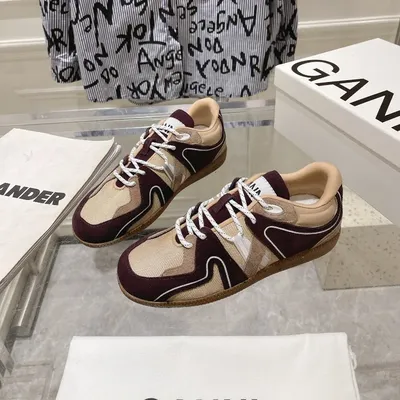 Niche Design Original Retro Dexun Shoes Sports Mix and Match Women's Shoes Lace-up Casual Sports Shoes Flat Shoes Women