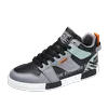 Frühling und Herbst neue Herren-Leder-High-Top-Board-Schuhe 47, große Herrenschuhe, Sport, Freizeit, Studenten, alle passend zu flachen Schuhen