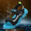 Sommer kinder Jungen Leder Sandalen Schuhe Kinder Flache Kind Strand Schuhe Sport Weiche Nicht-slip Casual Kleinkind Sandalen für Mädchen