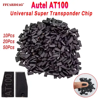 Autel AT100 Universal Super Transponder Chip For XP200, XP400, XP400PRO Work with Autel Key Programming Tools KM100 IM508S IM608