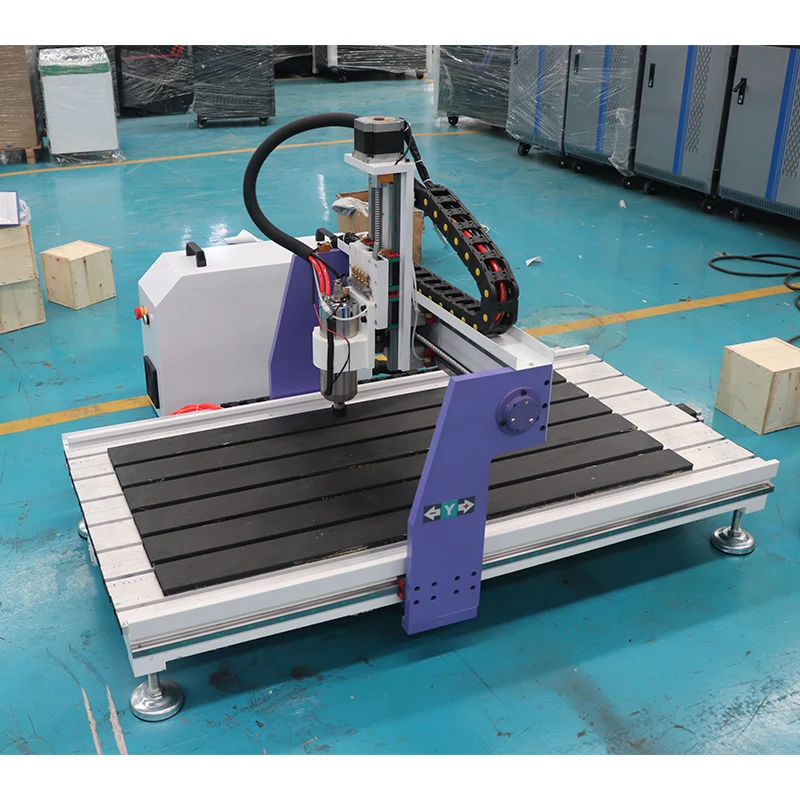 Acctek Hobby 6012 Desktop-CNC-Fräsmaschine, professioneller, hochpräziser, wirtschaftlicher Werbe-CNC-Fräser für MDF-PVC-Leiterplatten Image