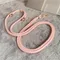 160cm Pink Cell Phone Lanyard Adjustable Crossbody Neck Strap Universal Phone Lanyards with Clip for Most Phone Cases
