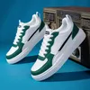 HKDQ Unisex Freizeit-Turnschuhe für Herren, Skateboard-Schuhe, große Größe 45, leichte Herren-Skateschuhe, Plattform, lässige Sportschuhe für Damen