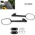 Specchietto retrovisore Sportbike Specchietto retrovisore in vetro bianco Specchio laterale nero per Yamaha TMAX T-MAX 500 2008-2011 Accessori moto